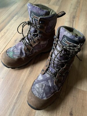Rocky Boots RKS0340BP ProHunter Hunting Men’s Size 10 Insulated Camo NEW - Image 1 of 4