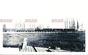4AA371 RP 1900s/1950s CENTRAL PACIFIC RR OLD ALICE ST BRIDGE - OAK ALAMEDA LOCAL - Picture 1 of 1