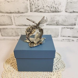 Reed & Barton The 1824 Collection Butterfly Napkin Ring (2001) - Picture 1 of 10