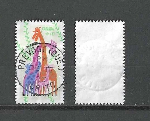 2025 Canada Post Foundation Single from Booklet CDS Cancel USED - Image 1 of 1