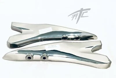 GSXR 600/750 CHROME SUBFRAME COVERS (LEFT/RIGHT) 2006-2007 SUZUKI GSXR600 - Image 1 of 4