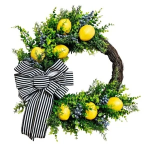 Lemon summer wreath - Picture 1 of 8