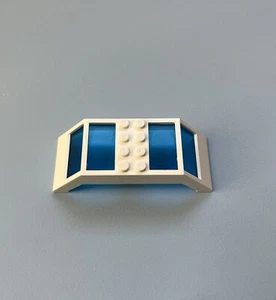 Lego Window Roof Slope 4x10x2 Trans-Dark Blue Glass Space Simulation Station - Picture 1 of 2