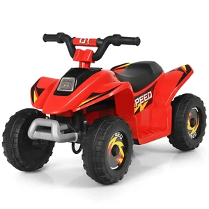 6V Kids Ride on Electric ATV, Ride Car with 4 Wheels, Ride-On Toy for Toddlers 1 - Picture 1 of 11