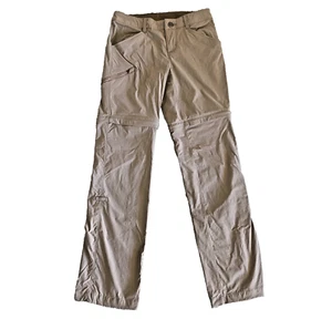 Patagonia Women's Size 0 Quandary Convertible Pants Shale Roll-Up 31" Inseam - Picture 1 of 9