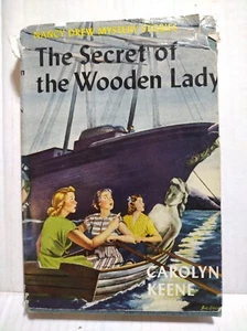 Nancy Drew The Secret of the Wooden Lady Hardcover DJ Book Carolyn Keene 1950 - Picture 1 of 4