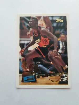 1995-96 Topps Phoenix Suns Basketball Card #256 Michael Finley Rookie - Image 1 of 2