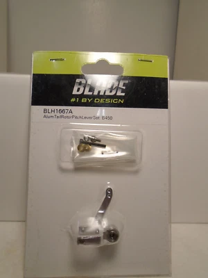 Blade BLH1667A Aluminum Tail Rotor Pitch Lever Set: B450 - Image 1 of 2