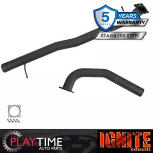 3" DPF Back Exhaust For Ford Ranger Next Gen V6 3L Stainless Exhaust Pipe Only - Picture 1 of 5