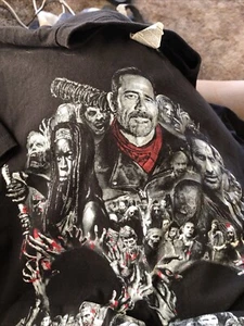 AMC The Walking Dead Skull Graphic Print 2006 Promo T-Shirt Size Large - Picture 1 of 5
