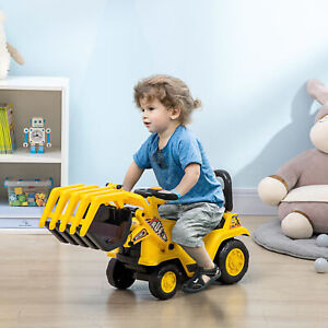 Camion de construction pelle pour enfants faisant semblant de jouer, avec roues à roulettes, capteur