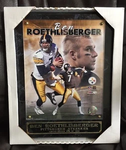 PITTSBURGH STEELRS---BEN ROETHLISBERGER PLAQUE-----NEW IN BOX - Picture 1 of 1