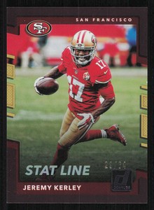 2017 Donruss Season Stat Line #125 Jeremy Kerley/64 /64