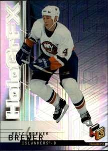 1999-00 Upper Deck HoloGrFx Islanders Hockey Card #36 Eric Brewer