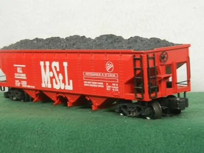 K-LINE MINNEAPOLIS & ST LOUIS  4-BAY HOPPER w/ COAL LOAD O SCALE #K623-3841 NIB - Image 1 of 4