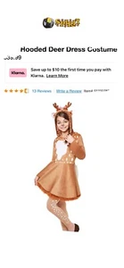 Spirit Halloween Costume raindeer Size small kids - Picture 1 of 4