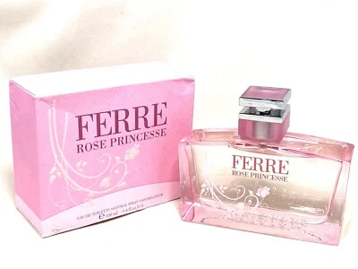 Ferre Rose Princess от Gianfranco Ferre 3,4 жидких унц парфюмированная вода спрей для женщин - Изображение 1 из 4