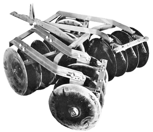 IH International McCormick No. 36 Tandem Disk Harrow Manual Farmall 100 130 140 - Picture 1 of 7