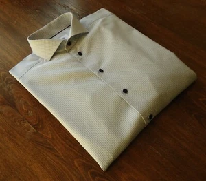 Camisas informales ajustadas para hombre ETON talla L/41/16 blancas a rayas - Imagen 1 de 12
