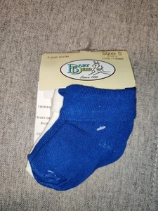 Baby Hirsch Babysocken Größe S 0 bis 9 Monate 2 Paar - Bild 1 von 2