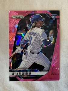 2025 Panini Prizm - Kevin Alcantara Pink Ice Prizm (RC) #48 - Picture 1 of 2