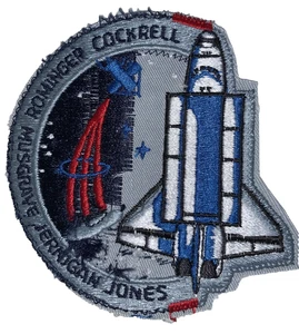 Parche espacial Cockrell Rominger Musgrave Jernigan Jones NASA - Imagen 1 de 4