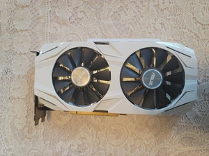 ASUS DUAL -GTX 1070 - 08G Computer Part 2 Fans GPU Graphics Unit - Picture 1 of 7