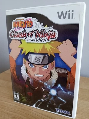 Naruto: Clash of Ninja Revolution (Nintendo Wii, 2007) No Manual - Disc 9.5/10 - Image 1 of 4