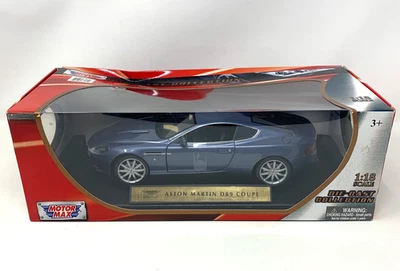 Motor Max Aston Martin DB9 Coupe 1:18 Scale Die-Cast Collection Blue - Image 1 of 4