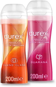 Durex Gel Lubrificante Sessuale Intimo Massage 2In1 Doppio Utilizzo, Gel Massage - Foto 1 di 12