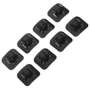  8pcs Bicycle Cable Clamps: Housing Guide Aluminum Alloy C-Clips Brake Line Tube - Picture 1 of 12