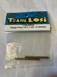Team Losi 1/8 x 1.42" Hinge Pins Steel TiNi (2) 6089 XXX XXXT BOX D4 - Picture 1 of 1
