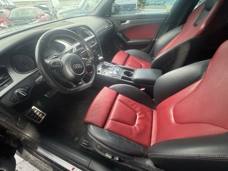 Asientos Audi S4 Sedán Panda Negro Marfil B8 B8.5 08-17 OEM A4 Foto 1 de 3