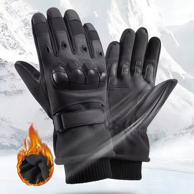 Motorradhandschuhe – Winter, warm, winddicht, wasserdicht, Handschuhe - Bild 1 von 4