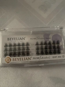Menge 1 BEYELIAN Plume einzelne Wimpern Cluster Kit gemischte Länge - Bild 1 von 1