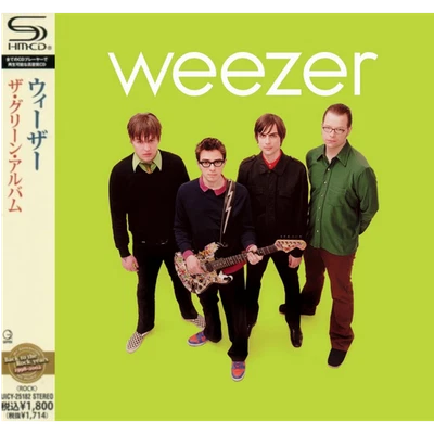 Weezer: The Green Album CD - Remastered Japanese SHM-CD with Two Bonus Tracks - Image 1 of 3