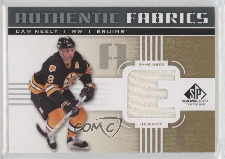2011-12 SP Game Used Edition Authentic Fabrics Gold Cam Neely (E) #AF-CN HOF - Image 1 of 1