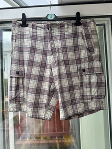 Men’s Tartan Shorts.by George.size34 - Picture 1 of 4