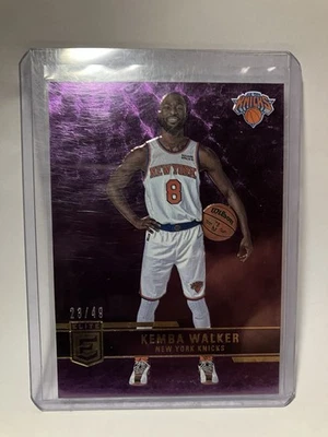 2021-22 Donruss Elite - Kemba Walker #200 Roxo /49 - Imagem 1 de 2