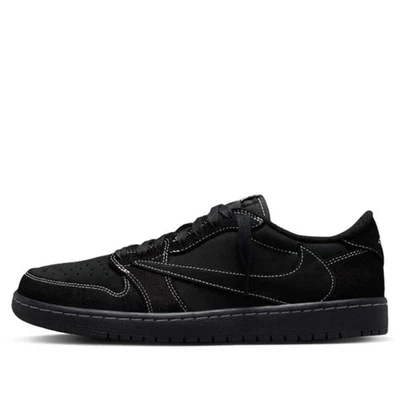 DM7866 001 Jordan 1 Retro Low OG Travis Scott Black Phantom - Image 1 of 4