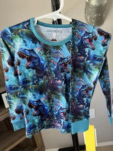 Little Loves & Co, Bamboo Pj’s”Hear Me Roar”, Size 2T - Picture 1 of 1