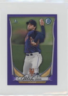 2014 Bowman Chrome Minis Purple Refractor /3 Gabriel Ynoa #219 - Image 1 of 2