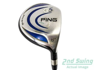 Ping G5 Fairway Wood 3 Wood 3W 15° Graphite Regular Right 42.75in - Picture 1 of 8