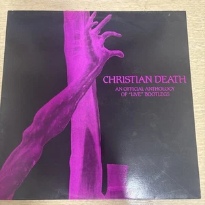 Christian Death LP - Anthology of Live Bootlegs UK LP - Foto 1 di 3