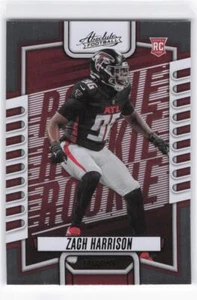 2023 Panini Absolute Zach Harrison #180 Black Foil RC Rookie #180 - Bild 1 von 2