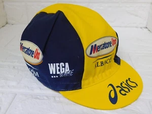 CAPPELLINO CAPPELLO CAP BICI CICLISMO TEAM MERCATONE UNO ERA PANTANI NUOVO NEW - Imagen 1 de 4