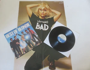 BLONDIE The Best Of Blondie CHRYSALIS 1981 UK 1ST PRESS VINYL LP & POSTER CDLTV1 - Imagen 1 de 16