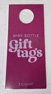 Wine Bottle Gift Tags for Women- Mothers Day- Pack of 7 Tags - Picture 1 of 3