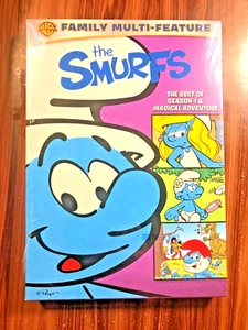 The Smurfs The Best of Season 1 & Magical Smurf Adventure DVD 3 Pack Cartoon NEW - Picture 1 of 9
