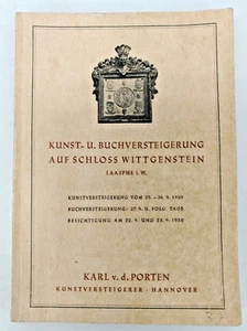Kunst u. Buchversteigerung auf Schloss Wittgenstein Laasphe -  Karl v. d. Porten - Picture 1 of 6